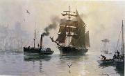 unknow artist Seascape, boats, ships and warships. 102 oil painting picture wholesale